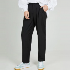 3 Pcs Mens Casual Zipper Long Straight Loose Suit Pants